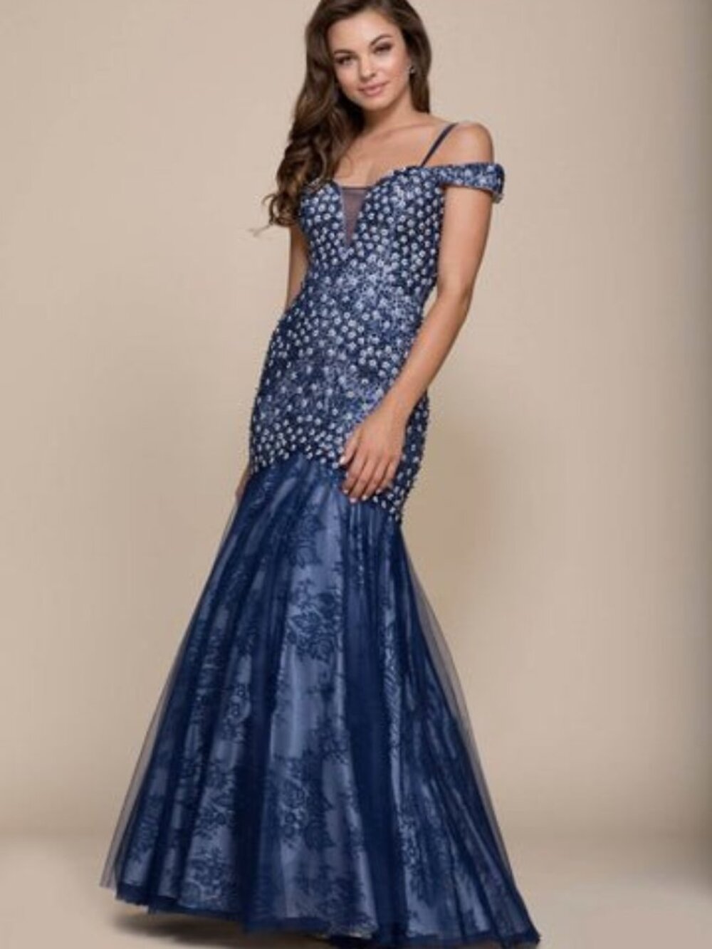 Knox Annabel Beaded Evening Gown